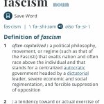 Fascism definition