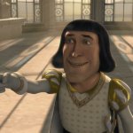 Lord Farquaad pointing a finger