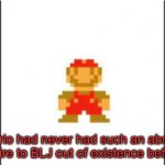 Mario wants to die