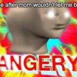 Stonks Man Angery | 6-year-old me after mom wouldn't let me buy the bobux | image tagged in stonks man angery | made w/ Imgflip meme maker