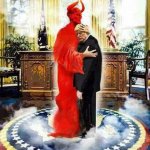 Trump and the Devil meme