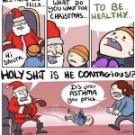 Santa visit meme