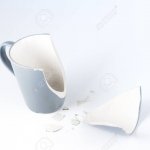 Broken mug