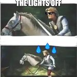 Charming Horse | I SHOWER WITH THE LIGHTS OFF; IN THE DAY | image tagged in charming horse | made w/ Imgflip meme maker