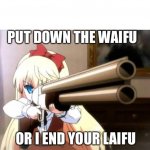 Put down the waifu