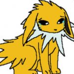 sad jolteon