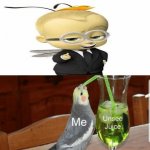 Cursed image: The Emoji Boss Minion Bee | image tagged in unsee juice,cursed image,funny,boss baby,minion,memes | made w/ Imgflip meme maker