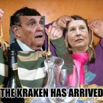 Giuliani Powell The Kraken has arrived meme