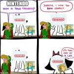 Why was CDI even created? | NINTENDO | image tagged in i love you both equally | made w/ Imgflip meme maker