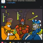 pillar men theme scratch meme