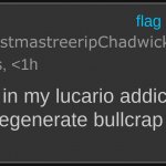 what in my lucario addiction is this degenerate crap above me?