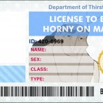 License To Be Horny On Main meme