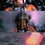 Porkins Explodes | I KNEW I SHOULDN'T HAVE EATEN ALL THOSE WINGS | image tagged in porkins explodes | made w/ Imgflip meme maker