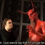 Satan Huge Fan But Without That Stupid Space At The Top