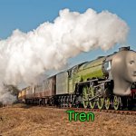 Tren (Meme man train)