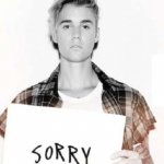 Justin Bieber sorry