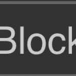 Block button (dark mode)