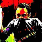 Sheldon go away spray sharpened jpeg max degrade deep-fried meme