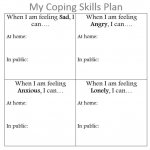Coping plan