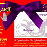 Art of Tarot Gift Certificates meme