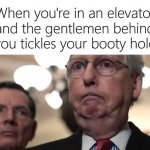 Mitch McConnell Tickled Bootyhole