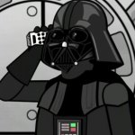 Darth Vader With Phone