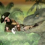 Patchy being eaten by T.rex