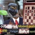 This outstanding modern problem requires an illegal move beyond meme