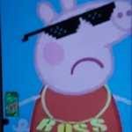 Peppa pig with da homies meme