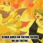 LOL | OTHER GIRLS ON TIKTOK:TWERK
ME ON TIKTOK: | image tagged in gifs,dance | made w/ Imgflip video-to-gif maker