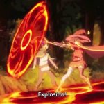 Megumin Konosuba Explosion! 2 meme