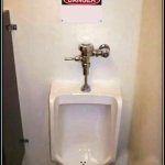 The Danger Urinal meme
