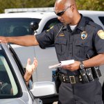 driver arguing with cop