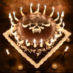 Demon birthday cake