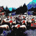 Trump sheeple deep-fried 3