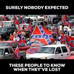 Confederate flag losers meme