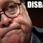 William Barr disbarred