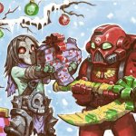 Warhammer 40k Christmas meme