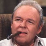 Archie on Meathead | AW, GEESH! IMAGINE THAT, WILL YA? MEATHEAD ACTUALLY THINKS WE CARE WHAT HE SAYS. | image tagged in archie bunker | made w/ Imgflip meme maker
