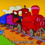 Train gay GIF Template