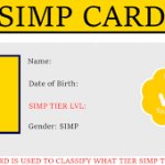 simp card meme