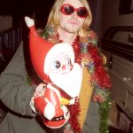 Kurt Cobain Santa Christmas