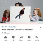 Kids describe God to an illustrator