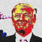 Donald Trump approves deep-fried 3 meme