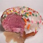 Meat doughnut