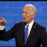 Biden pointing