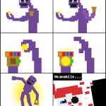 Dad has infinity gauntlet meme
