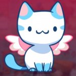 angel blue cat