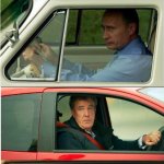 vanya and five and putin and clarkson and vin diesel and kermit meme