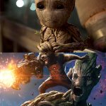 from root to groot meme